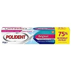 Polident Original - Crema extra fuerte para dentaduras postizas parciales o completas, 70 g( Paquete de 1)