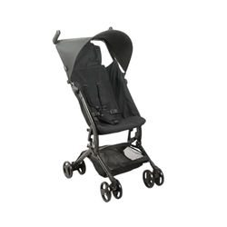 Looping LOOPING - Squizz Mini – kinderwagen voor de stad geboorte – snel inklapbaar, ultracompact, draagtas, luifel | zwart