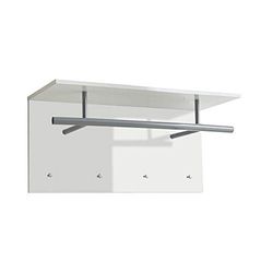 FMD furniture Garderoba ścienna, płyta wiórowa pokryta żywicą melaminową, ok. 72 x 35 x 29,3 cm