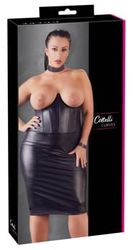 Cottelli Curves Dress-27169841071 Black 3XL