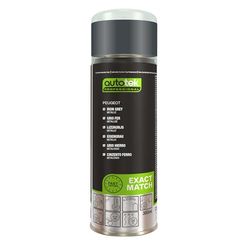 Autotek Professional Exact Match Car Spray Paint - Peugeot Iron Grey Metallic Aerosol Spray 300ml