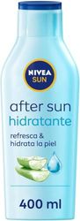 NIVEA SUN After Sun loção hidratante (1 x 400 ml), loção calmante para os cuidados da pele após exposição ao sol, cuidado solar com aloé vera