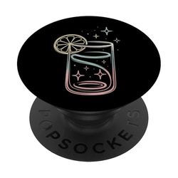 Una ilustración de un vaso de jugo PopSockets PopGrip Adhesivo
