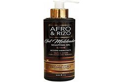 Afro & Rizo Sculpting Gel 236 ml – gel modellante per ricci definiti e idratati, privo di solfati, parabeni e oli minerali