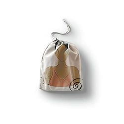 Bonamaison Printed Cotton Produce Bag with Drawstring, Reusable Grocery Bag, Biodegradable Eco-Friendly Bags, Travel Pouch, Sachet Bags, Shopping Bag, Eco Friendly, Foldable, Size: 12x15 Cm