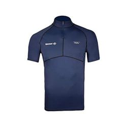 Beuchat Atoll T-shirt met UV-beschermingsfilter UPF 50+, heren, blauw, S