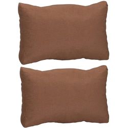 beo LKR AU04 Lounge-hoofd/rugkussen ca. 60 x 40 cm, 20 cm dik, zand