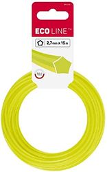 Cellfast 37-036 ECO Ligne de coupe, Jaune, 2,7mmx15