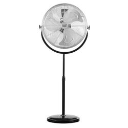 levitantes Staande ventilator, 120 W, 3 snelheden, draaibaar, afmetingen 55 x 55 cm, ideaal voor het verfrissen van ruimtes en ter verbetering van de luchtcirculatie.