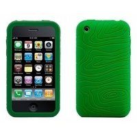 Logotrans Design Series siliconen hoesje voor Apple iPhone 3G/3GS groen