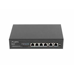 LANBERG POE+ SWITCH RACK 10"/19" RSFE-4P-2FE-60