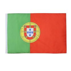 AZ FLAG - Drapeau Portugal - 90x60 cm - Drapeau Portugais 100% Polyester Avec Fourreau et Cordelette - Pavillon 50 g