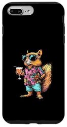 Funny Squirrel Summer Vacation Case for iPhone 7 Plus/8 Plus