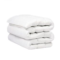 OHS Surmatelas à Rembourrage Profond en Mousse à mémoire de Forme hypoallergénique pour lit Double