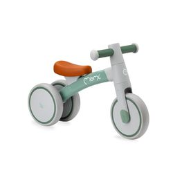 MoMi Tedi Vélo pour Enfant Fille et garçon (Max. Poids corporel : 25 kg), Mini Tricycle avec Roues en Plastique Anti-crevaison, Cadre en métal léger-1,2 kg Mixte bébé, Vert
