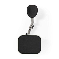 Nedis Ergonomiczny obrotowy podłokietnik z podkładką pod mysz - czarny