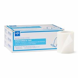 Medline - PRM260002H Caring Paper Adhesive Tape, 2" x 10 yd, White (Box of 6)