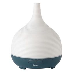 JATA JEHU5408 luchtbevochtiger, aromadiffuser met timer, nachtlampje, 7 kleuren, 300 ml