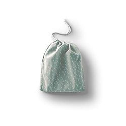 Bonamaison Printed Cotton Produce Bag with Drawstring, Reusable Grocery Bag, Biodegradable Eco-Friendly Bags, Travel Pouch, Sachet Bags, Shopping Bag, Eco Friendly, Foldable, Size: 20x30 Cm