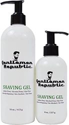 Gentlemen Republic Shaving Gel for Men 8 oz Shaving Gel