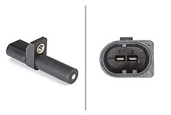 HELLA 6PU 009 110-851 Gerador de impulsos, virabrequim - 2 polos - aparafusado