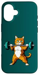 Gatti Fitness / Trainer Gatto Custodia per iPhone 16