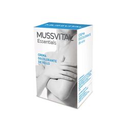 Mussvital, Creme Decorante de velo, mistura de creme desodorizante com pó decorativo, formato de envelopes monodose