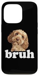 Cute Illustration Lover Cockapoo Bruh Bro Custodia per iPhone 13 Pro