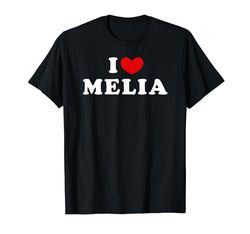 I Love Melia, Amo Melia Camiseta