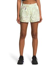 The North Face Limitless Run Pantaloncini Limecreamvalleyfloorprint XL