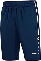 JAKO, Pantaloncini da Allenamento Active, Blu (Marine/Weiß), XL