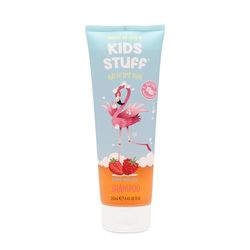 Kids Stuff Berry Mallow Kids Shampoo | Fruity Berry Scent & Playful Squeezy Tube Format | For Soft & Detangled Hair | With Nourishing Natural Marshmallow Extract | Dermatologically Tested | 250ml