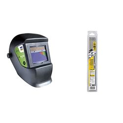 GYS - Masque de Soudage LCD MASTER 11 - Teinte 11 Noir & ELECTRODES Rutiles Acier Ø 1, 6 E6013 - ETUI de 50 - CONSOMMABLE Soudure Arc/MMA - toutes positions