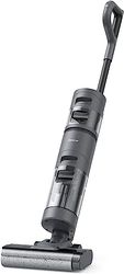 Dreame H12 snoerloze Nat-droog Stofzuiger met randreinigende borstelrol, zelfreinigend, vuildetectie, LED-display, werkduur tot 35 m, 900 ml schoonwatertank harde vloeren, zwart