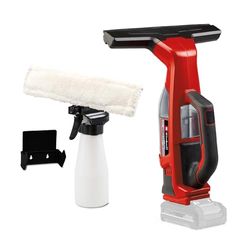 Einhell Nettoyeur de vitres sans fil BRILLIANTO Solo Power X-Change (18 V, buse aspirante de 28 cm) Livré sans Batterie ni Chargeur