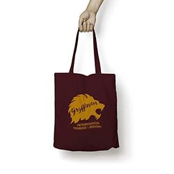 BELUM | Tote bag 100% algodón Harry Potter (GRYFFINDOR VALUES)