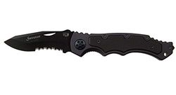 Eickhorn – vikkniv | Secutor svart, svart blad G10 DE våg | Bladlängd: 8,5 cm – tvåhandskniv – fickkniv – soling – kniv | rostfri