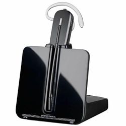 Plantronics - Cuffie DECT CS540 - cuffia wireless monoauricolare (mono), 3 diversi stili di utilizzo - connessione a un telefono fisso - microfono con cancellazione del rumore e portata fino a 120 m