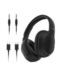 Belkin SoundForm Isolate Cuffie Wireless con Cancellazione Attiva del Rumore Ibrida, cuffie con microfono e bassi potenti, cuffie Bluetooth con 60 ore d'ascolto, cuscinetti CloudCushion, nero