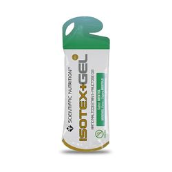 Scientiffic Nutrition I Isotex+ Gel Sabor Mentol | Bebida Isotónica Instantánea en Gel | 40g Carbohidratos + 300mg Sodio por Unidad | Energía e Hidratación para Ciclismo, Maratón y Entrenamiento