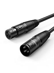 UGREEN XLR Kabel XLR naar XLR Microfoon Kabel Compatibel met Microfoon Luidspreker Mixer Camerer Versterker enz. (10M)