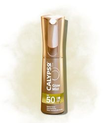 Calypso Glow Mist SPF50 | Radiant Skin Glow Finish, Protective Sun Spray, Water Resistant, Non Sticky Transparent Sunscreen, High UVA & UVB Protection, 100ml