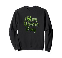 I Love My Welara - Attrezzo per equitazione Felpa