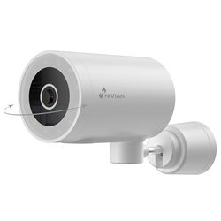 NIVIAN - Telecamera Bullet WiFi 2,4Ghz | Half4K 2560x1440 | Rilevamento di Persone | Visione notturna a colori | Compatibile con Alexa e Google Home | Controllo Remoto App Tuya Smart