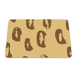 Bonamaison, Rectangle Pop Art Digital Printed Mouse Pad, Non-Slip Base, for Office and Home, Size: 22 x 18 cm