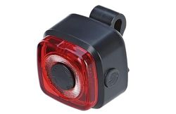 LED-achterlicht, 220° zichtbaarheid, met Li-ion batterij oplaadbaar via micro-USB, incl. klembevestiging