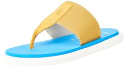 Fly London Women's ONIA065FLY Sandal, Yellow/Yellow/AZURRE, 6 UK