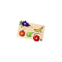 Bsm-LES Fruits Rompecabezas de Madera - Frutas, Multicolor (EF 10105)