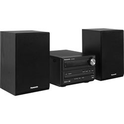 Panasonic SC-PM254EG-K - Micro con Sistema Hi-Fi (Bluetooth, Dab+, CD, FM, 20 W RMS), Color Negro
