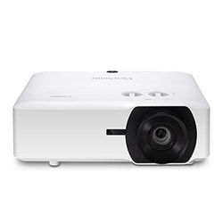 Proyector láser ViewSonic DLP LS850WU (WUXGA, 5000 lúmenes ANSI, 2X HDMI, 2X Altavoces de 10 vatios, Zoom óptico de 1,6X, Funcionamiento 24 Horas al día, 7 días a la Semana) Blanco